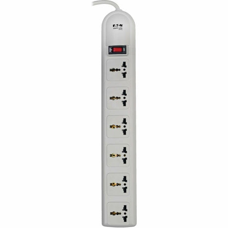 Eaton Tripp Lite Series Protect It! 230V 6-Universal Outlet Surge Protector, 1.8M Cord, German/French Plug, 750 Joules