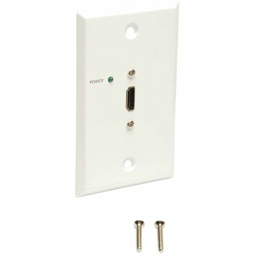 Eaton Tripp Lite Series HDMI over Cat5/6 Passive Extender, Wall Plate Remote Receiver for Video/Audio, Up to 50 ft. (15 m), TAA