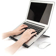 ADJUSTABLE ERGONOMIC LAPTOP RISER NONSKID PLATFORM