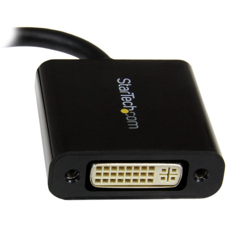 StarTech.com Mini DisplayPort to DVI Adapter, Mini DP to DVI-D Single Link Converter, 1080p Video, Passive, mDP 1.2 to DVI Monitor/Display