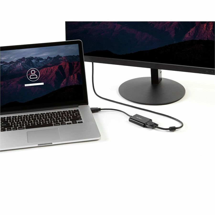 StarTech.com HDMI to VGA Video Adapter Converter with Audio for Desktop PC / Laptop / Ultrabook - 1920x1200