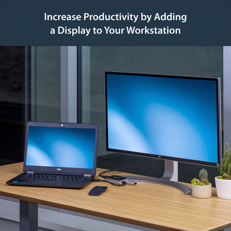 StarTech.com USB 3.0 to HDMI Adapter w/ 1x USB, USB to VGA Monitor Converter for Windows (no support for macOS/ChromeOS/Linux) - TAA