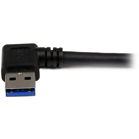 StarTech.com 1m Black SuperSpeed USB 3.0 (5Gbps) Cable - Right Angle A to B - M/M