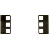 Rack Solutions 1U Covered Vertical Wall Mount Rack