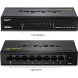 GREENnet 8 Port Gigabit Switch