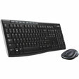 Logitech MK270 Wireless Keyboard and Mouse Combo for Windows, 2.4 GHz Wireless, Compact Mouse, Black