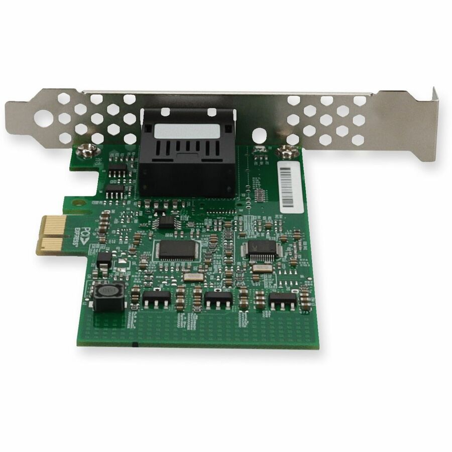 AddOn 100Mbs Single Open SC Port 2km MMF PCIe x1 Network Interface Card