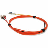 AddOn 3m LC (Male) to SC (Male) Orange OM2 & OS1 Duplex Fiber Mode Conditioning Cable
