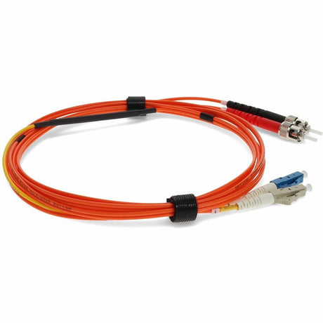 AddOn 3m LC (Male) to ST (Male) Orange OM1 & OS1 Duplex Fiber Mode Conditioning Cable