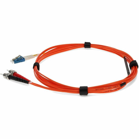 AddOn 3m LC (Male) to ST (Male) Orange OM2 & OS1 Duplex Fiber Mode Conditioning Cable