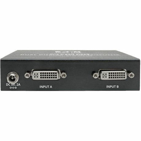 Eaton Tripp Lite Series 2-Port DVI over Cat5/6 Splitter/Extender, Box-Style Transmitter for Video, Dual-Display DVI-D, 200 ft. (60 m), TAA
