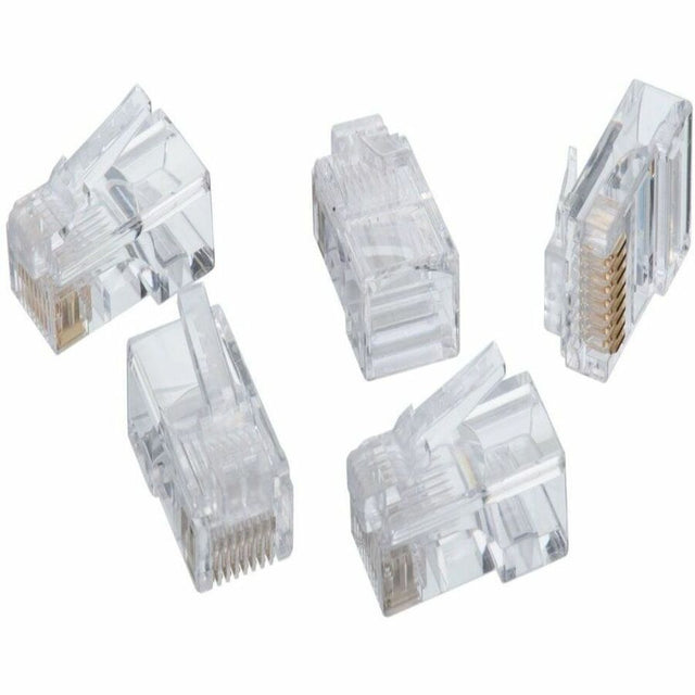 100PK CAT6 RJ45 MODULAR PLUG