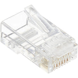 50PK CAT5E RJ45 MODULAR PLUG
