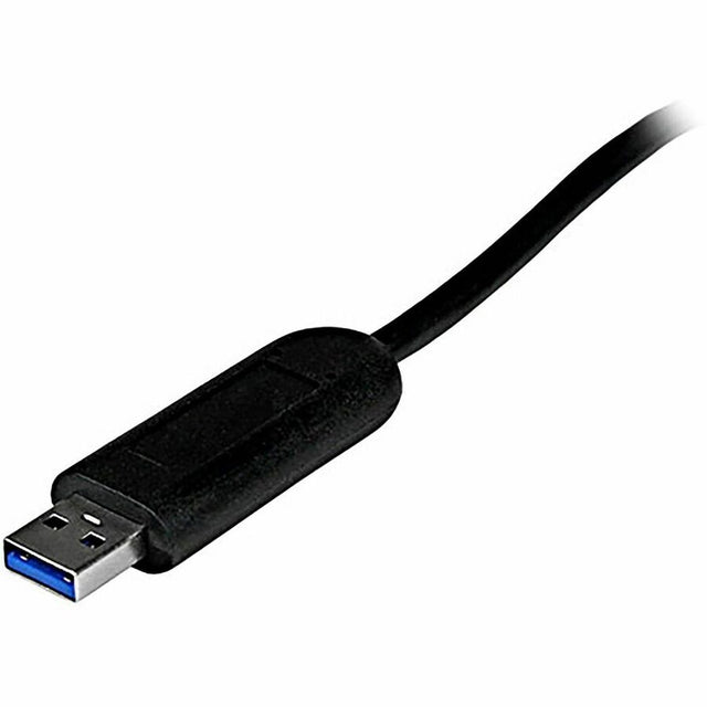 StarTech.com 4 Port Portable SuperSpeed USB 3.0 Hub with Built-in Cable - 5Gbps