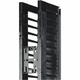Valueline, Vertical Cable Manager for 2 & 4 Post Racks, 84"H X 6"W, Single-Sided with Door
