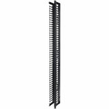 Valueline, Vertical Cable Manager for 2 & 4 Post Racks, 84"H X 6"W, Single-Sided with Door