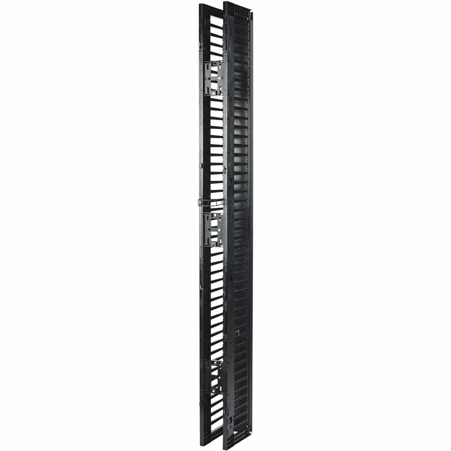 Valueline, Vertical Cable Manager for 2 & 4 Post Racks, 84"H X 6"W, Single-Sided with Door