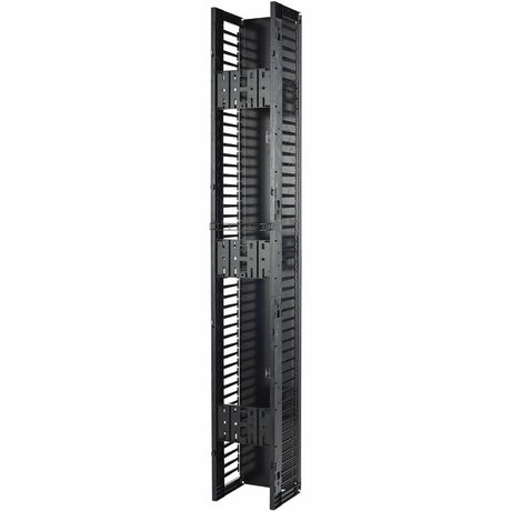 Valueline, Vertical Cable Manager for 2 & 4 Post Racks, 84"H X 12"W, Single-Sided with Door