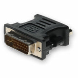 DVI-I (29 pin) Male to VGA Female Black Adapter For Resolution Up to 1920x1200 (WUXGA)