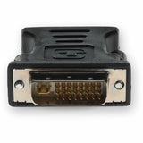 DVI-I (29 pin) Male to VGA Female Black Adapter For Resolution Up to 1920x1200 (WUXGA)