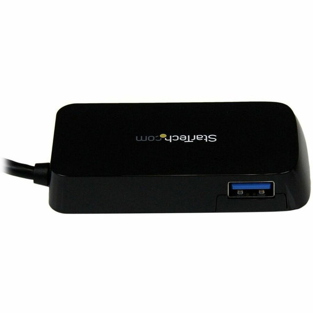 StarTech.com Portable 4 Port SuperSpeed Mini USB 3.0 Hub - 5Gbps - Black