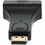 DisplayPort 1.2 Male to DVI-I (29 pin) Female Black Adapter Which Requires DP++ For Resolution Up to 2560x1600 (WQXGA)