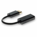 DisplayPort 1.2 Male to HDMI 1.3 Female Black Adapter Which Requires DP++ For Resolution Up to 2560x1600 (WQXGA)