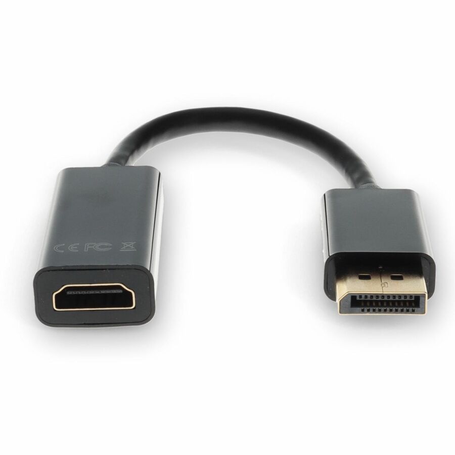DisplayPort 1.2 Male to HDMI 1.3 Female Black Adapter Which Requires DP++ For Resolution Up to 2560x1600 (WQXGA)
