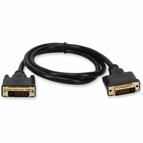 6ft DVI-D Dual Link (24+1 pin) Male to DVI-D Dual Link (24+1 pin) Male Black Cable For Resolution Up to 2560x1600 (WQXGA)