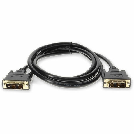6ft DVI-D Single Link (18+1 pin) Male to DVI-D Single Link (18+1 pin) Male Black Cable For Resolution Up to 1920x1200 (WUXGA)