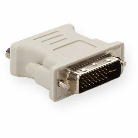 DVI-I (29 pin) Male to VGA Female White Adapter For Resolution Up to 1920x1200 (WUXGA)