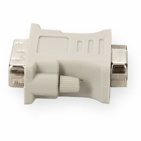 DVI-I (29 pin) Male to VGA Female White Adapter For Resolution Up to 1920x1200 (WUXGA)