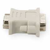 DVI-I (29 pin) Male to VGA Female White Adapter For Resolution Up to 1920x1200 (WUXGA)