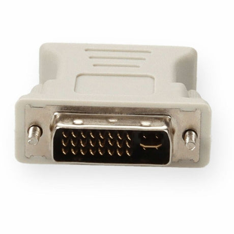 DVI-I (29 pin) Male to VGA Female White Adapter For Resolution Up to 1920x1200 (WUXGA)