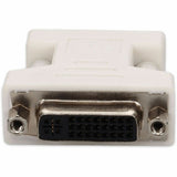 VGA Male to DVI-I (29 pin) Female White Adapter For Resolution Up to 1920x1200 (WUXGA)