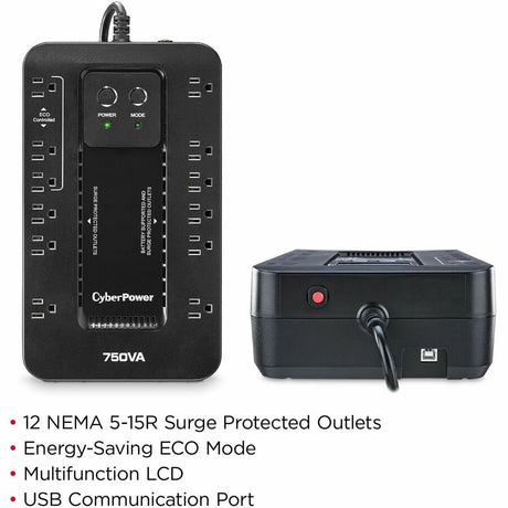 CyberPower EC750G Ecologic UPS Systems