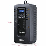 CyberPower EC650LCD Ecologic UPS Systems