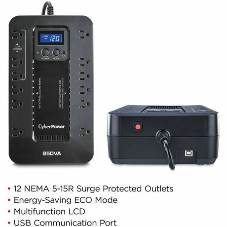 CyberPower EC850LCD Ecologic UPS Systems