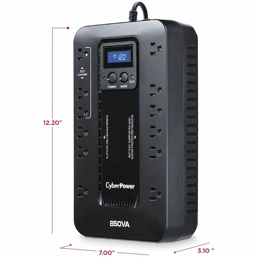 CyberPower EC850LCD Ecologic UPS Systems