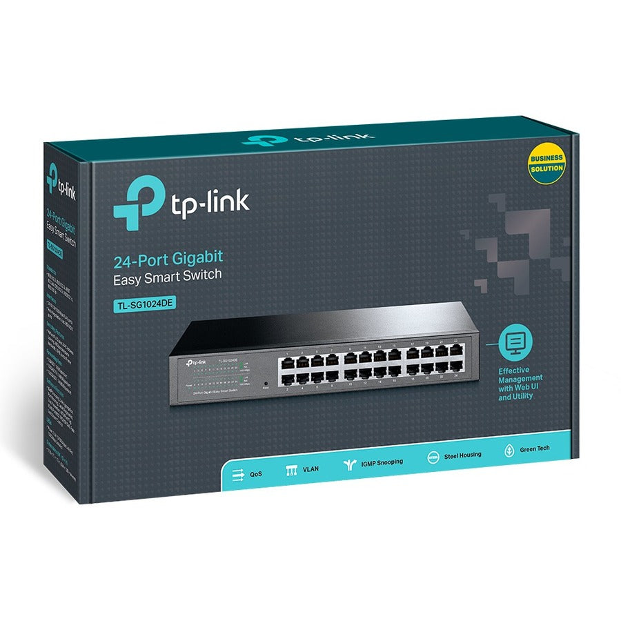TP-LINK TL-SG1024DE - 24-Port Gigabit Easy Smart Switch