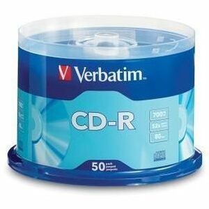Verbatim 94691 CD Recordable Media - CD-R - 52x - 700 MB - 50 / Pack