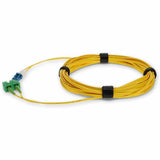 AddOn 5m ASC (Male) to LC (Male) Yellow OS2 Duplex Fiber OFNR (Riser-Rated) Patch Cable