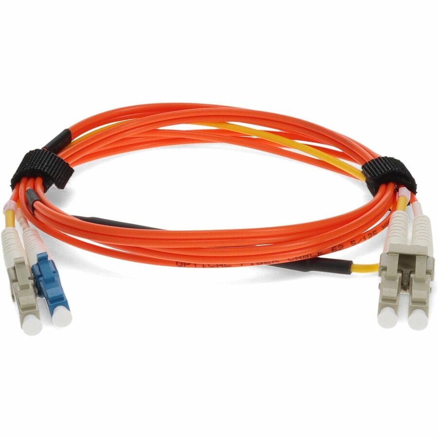 AddOn 3m LC (Male) to LC (Male) Orange OM1 & OS1 Duplex Fiber Mode Conditioning Cable