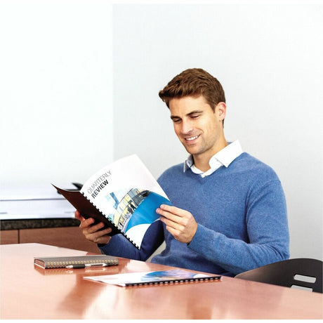 Fellowes Crystals Letter-Size Ultra Clear Binding Covers