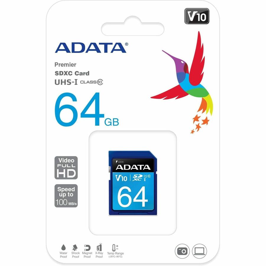 Adata Premier 64 GB Class 10/UHS-I (U1) SDXC