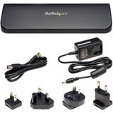 StarTech.com USB 3.0 Docking Station - Compatible with Windows / macOS - Supports Dual Displays - HDMI and DVI - DVI to VGA Adapter Included - USB3SDOCKHD