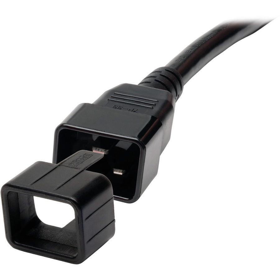 Eaton Tripp Lite Series Plug-Lock Inserts (C20 power cord to C19 outlet), Black, 100 pack
