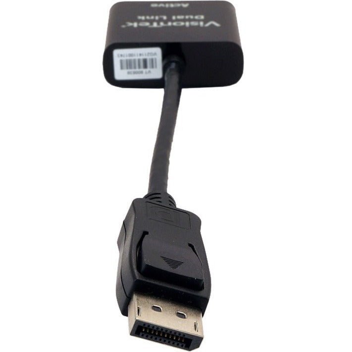VisionTek DisplayPort to DL DVI-D Active Adapter (M/F)