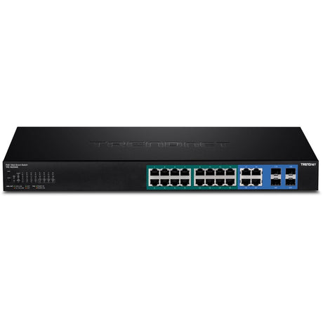 16PORT GIG WEB SMART POE SWITCH