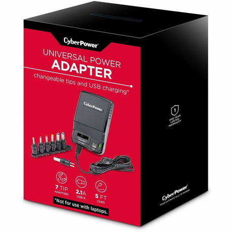 CyberPower CPUAC1U1300 Universal Power Adapter with multiple tips